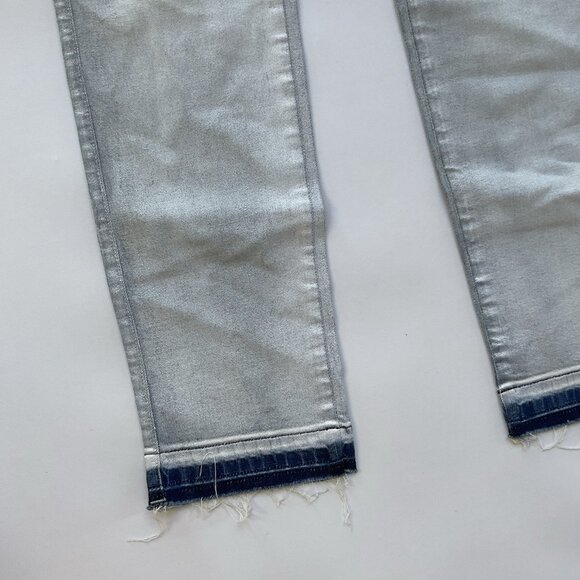 Diesel Women’s Sandy Regular Slim Straight Jeans Light Blue 0681M Size W27 - Picture 3 of 12